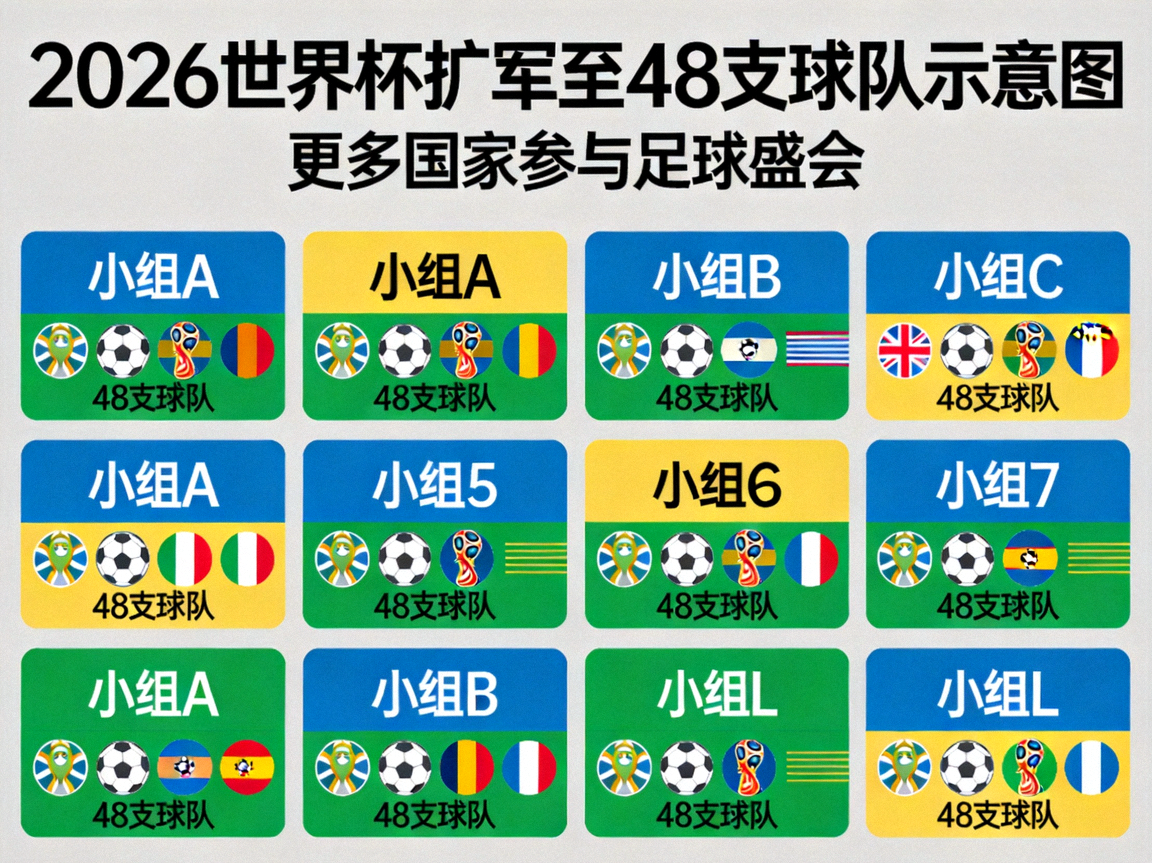 2026美加墨世界杯官方Logo - 大力神杯与足球元素结合